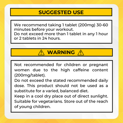 Myprotein, Caffeine Pro, 100 Tabs - Ultimate Sup Singapore