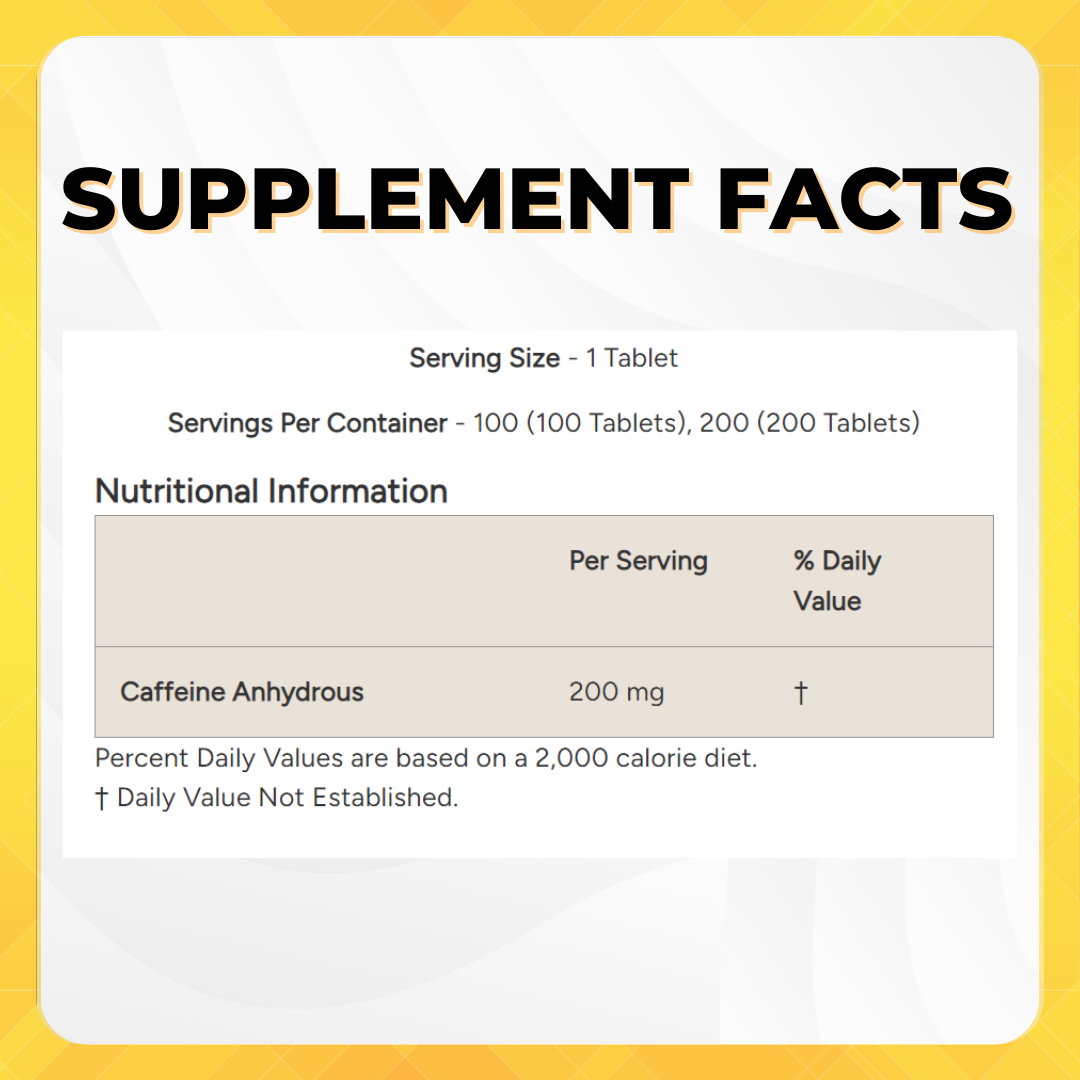 Myprotein, Caffeine Pro, 100 Tabs - Ultimate Sup Singapore