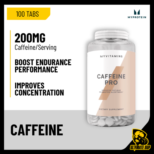 Myprotein, Caffeine Pro, 100 Tabs - Ultimate Sup Singapore