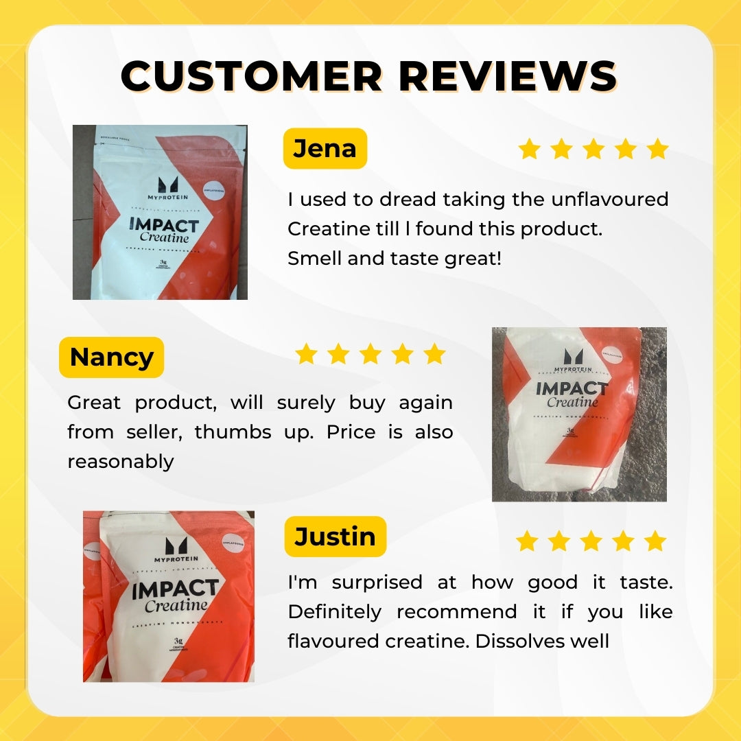 Myprotein, Creatine Monohydrate Powder 0.25-1kg - Ultimate Sup Singapore