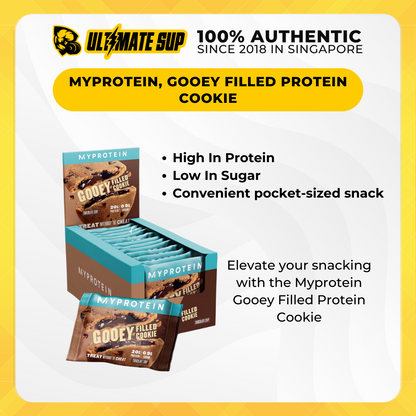 Myprotein Gooey Filled Protein Cookie, Various Flavors, 3-12 packs - Ultimate Sup Singapore