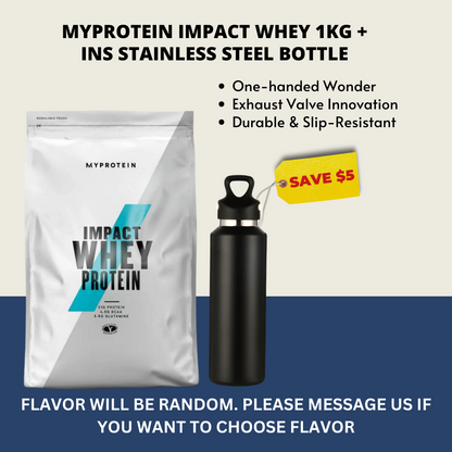 Myprotein, Impact Whey Isolate, 1kg - 2.5kg - Ultimate Sup Singapore