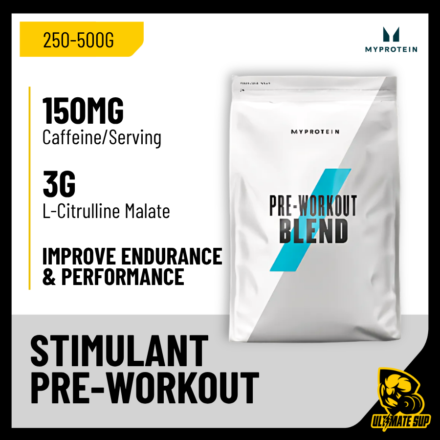 Myprotein, Pre Workout Blend, 250 - 500g - Ultimate Sup Singapore