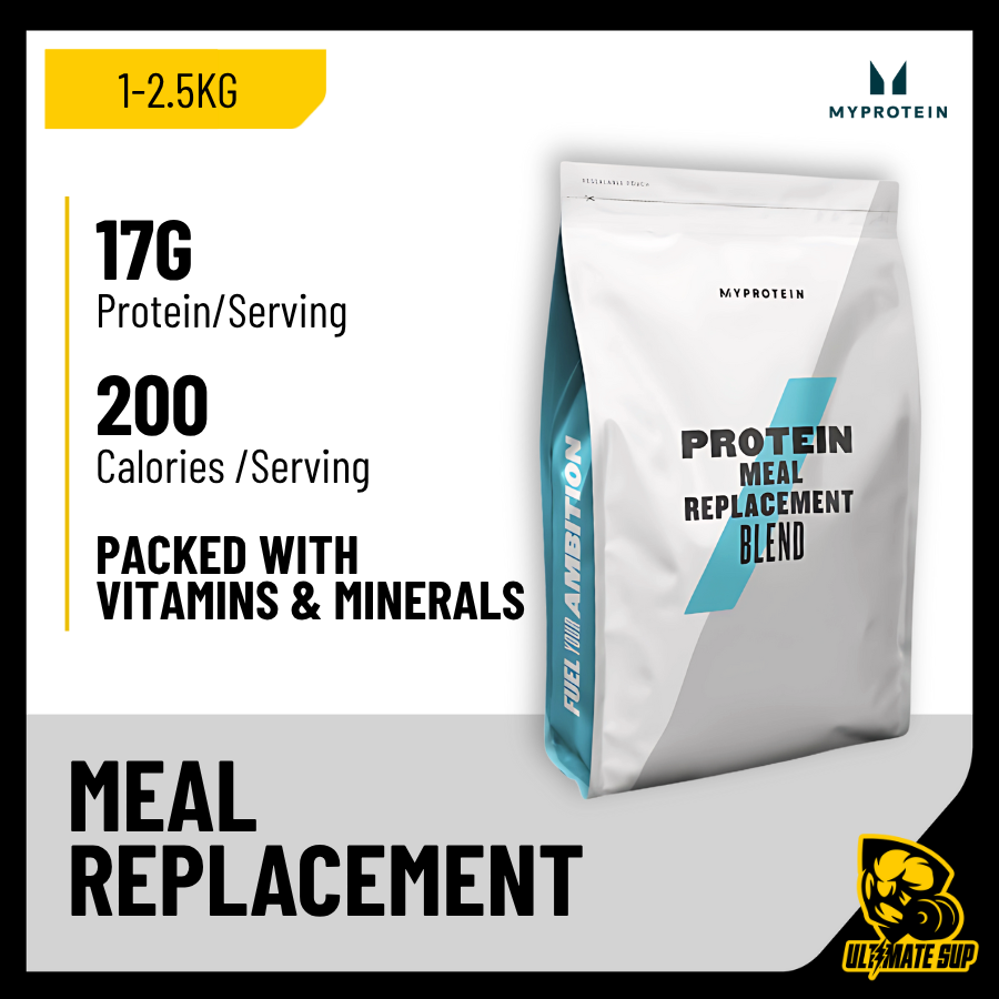Myprotein, Protein Meal Replacement Blend, High Protein, High Fiber, Folic Acid, Chloride, Calcium, Iron and Zinc - Ultimate Sup Singapore
