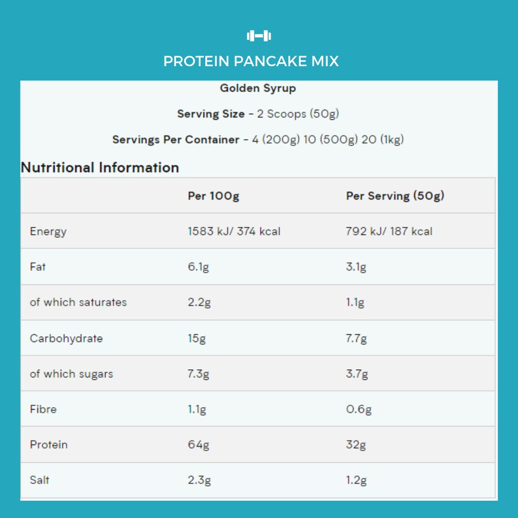 Myprotein, Protein Pancake Mix, 200g - Ultimate Sup Singapore