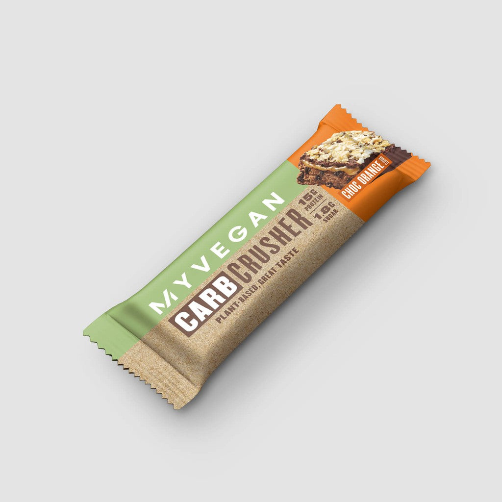 Myprotein Vegan Carb Crusher Protein Bar | Plant-powered Protein & Low Sugar | Vegan Friendly | Grow Muscle & Keep Fit - Ultimate Sup Singapore