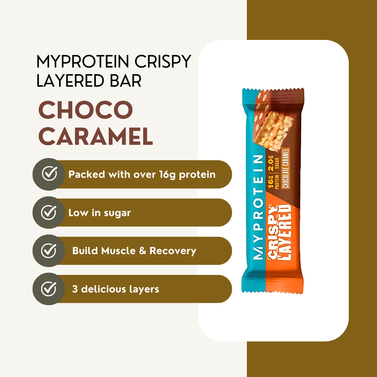 Protein Bar Low Carb, Various Brands and Assorted Flavors, 1pcs