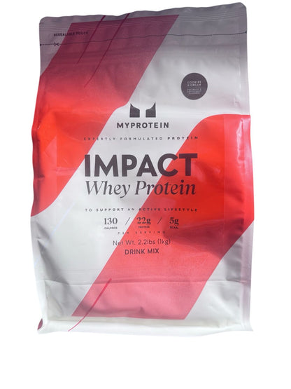 Myprotein, Impact Whey Protein Powder, 1-2.5 kg