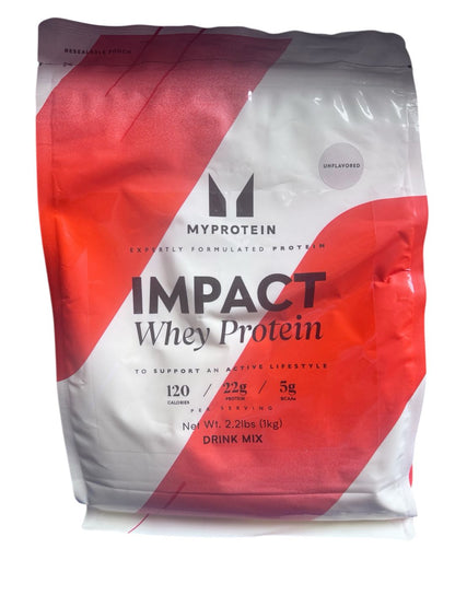 Myprotein, Impact Whey Protein Powder, 1-2.5 kg