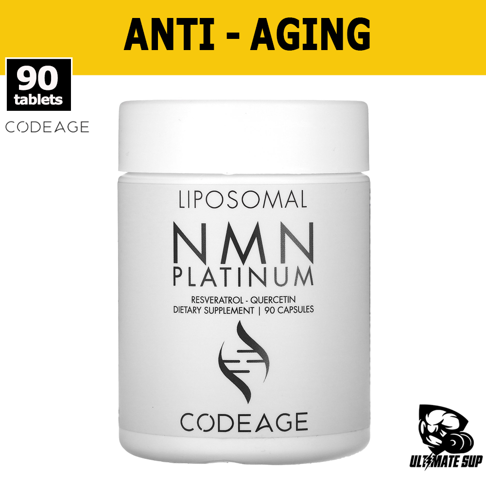 Codeage | Liposomal NMN Platinum | Resveratrol | Quercetin | 90 Capsules - Ultimate Sup Singapore