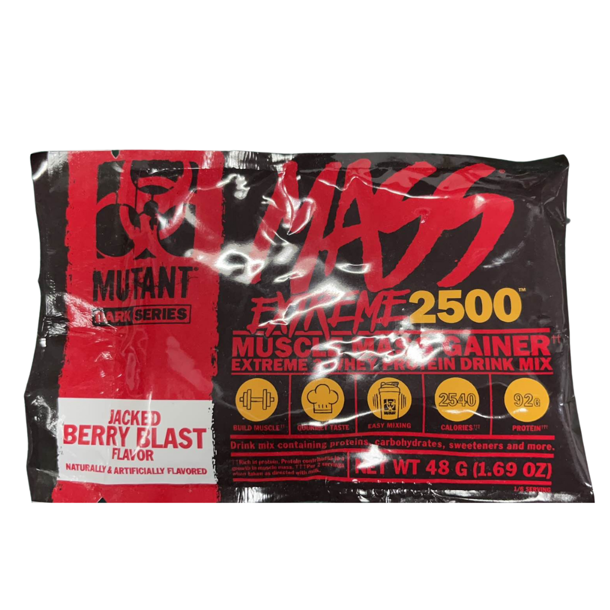 MUTANT MASS EXTREME 2500, 48g Packet - Ultimate Sup Singapore