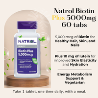 Plus 5000mcg 60Tabs
