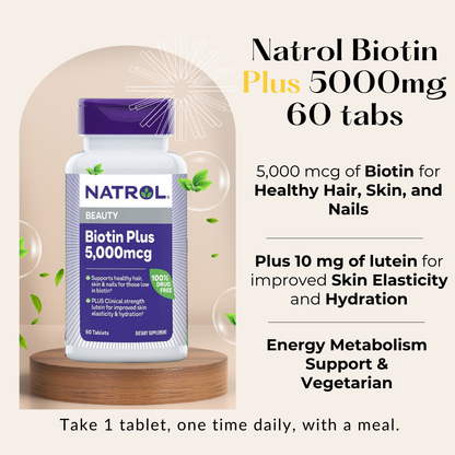 Natrol, Biotin, 60-100 Tablets - Ultimate Sup Singapore