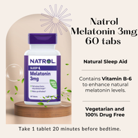 Melatonin 3mg 60Tabs
