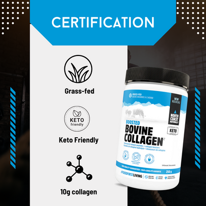 North Coast Naturals, Boosted Bovine Collagen, 250-500g - Ultimate Sup Singapore