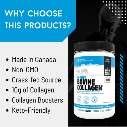 North Coast Naturals, Boosted Bovine Collagen, 250-500g - Ultimate Sup Singapore
