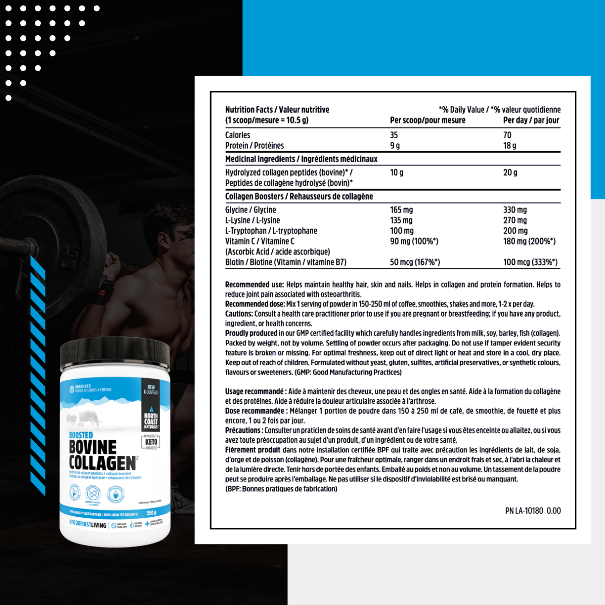 North Coast Naturals, Boosted Bovine Collagen, 250-500g - Ultimate Sup Singapore