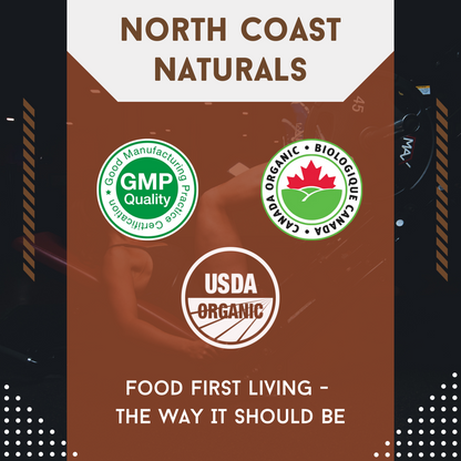 North Coast Naturals, Organic Sprouted Raw Brown Rice Protein, 340-840g - Ultimate Sup Singapore