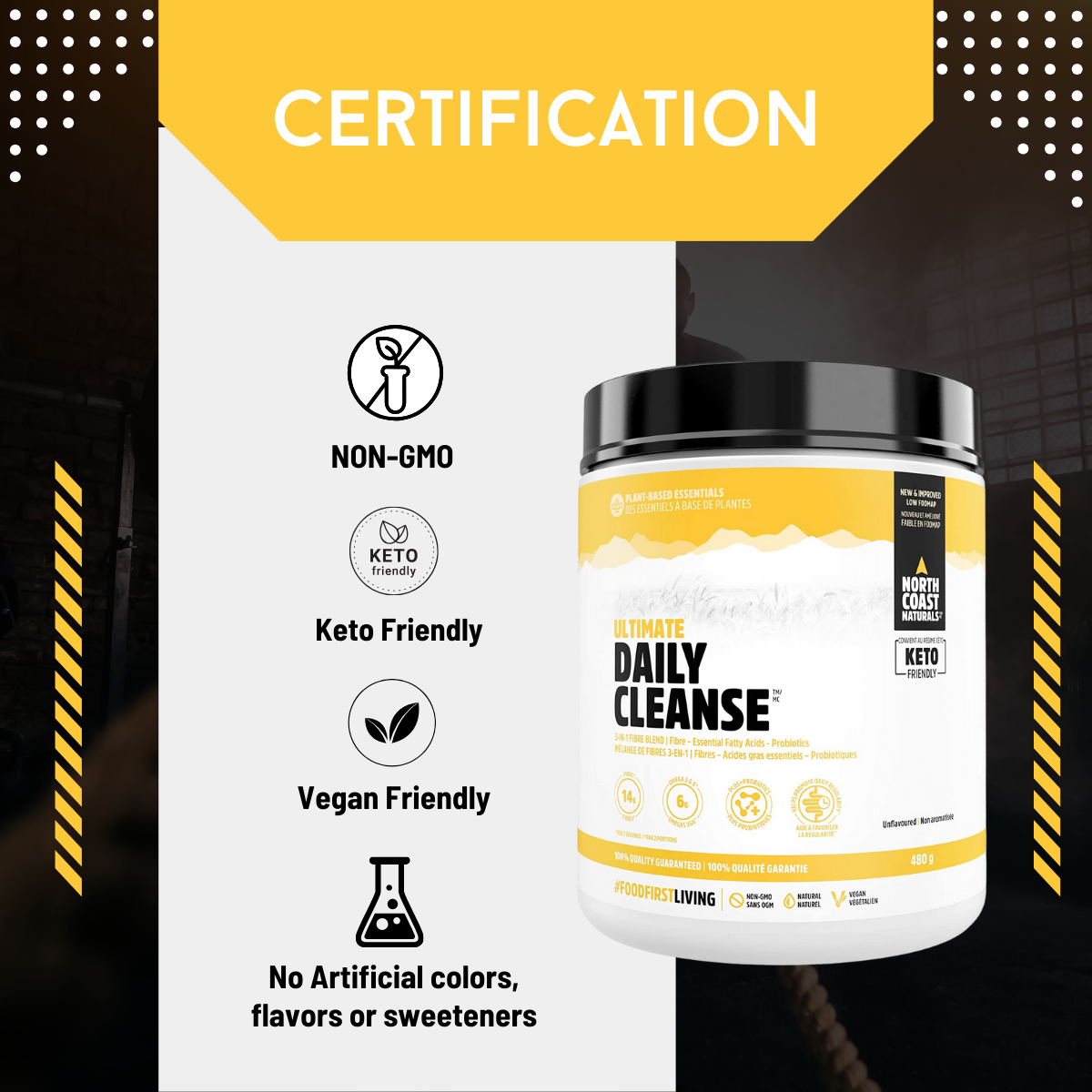 North Coast Naturals, Ultimate Daily Cleanse, 480g - Ultimate Sup Singapore
