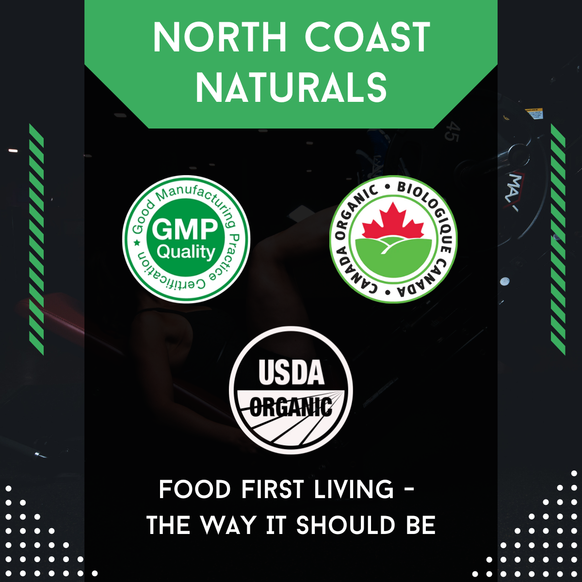North Coast Naturals, Ultimate Daily Greens, 270g - Ultimate Sup Singapore