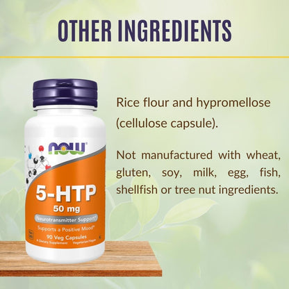 Now Foods, 5-HTP 100 mg - Ultimate Sup Singapore