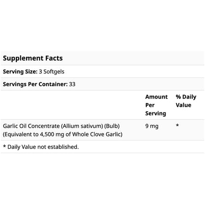 Now Foods Garlic Oil, Herbal Supplement, 1500mg, 100 Softgels - Ultimate Sup Singapore