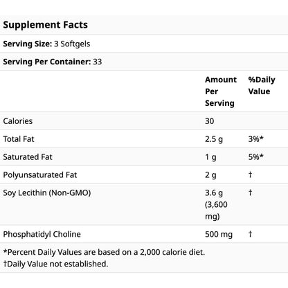 Now Foods, Lecithin, supports Brain & Nerve Function 1200 mg, 100-200 Softgels - Ultimate Sup Singapore