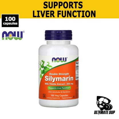 Now Foods, Milk Thistle, With Artichoke & Dandelion, Supports Liver Function, 300mg - Ultimate Sup Singapore
