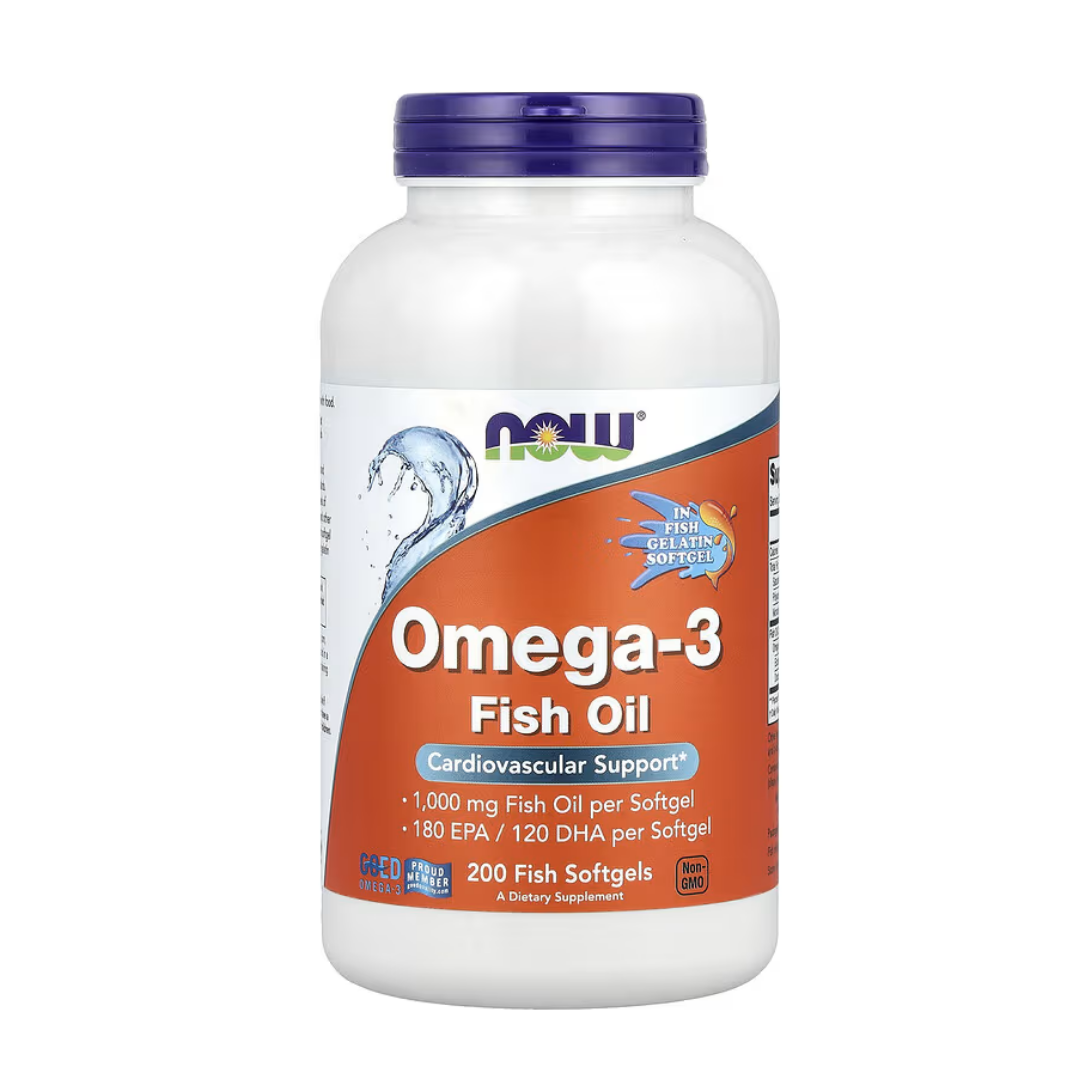 Now Foods, Omega-3, 200-500 Softgels - Ultimate Sup Singapore