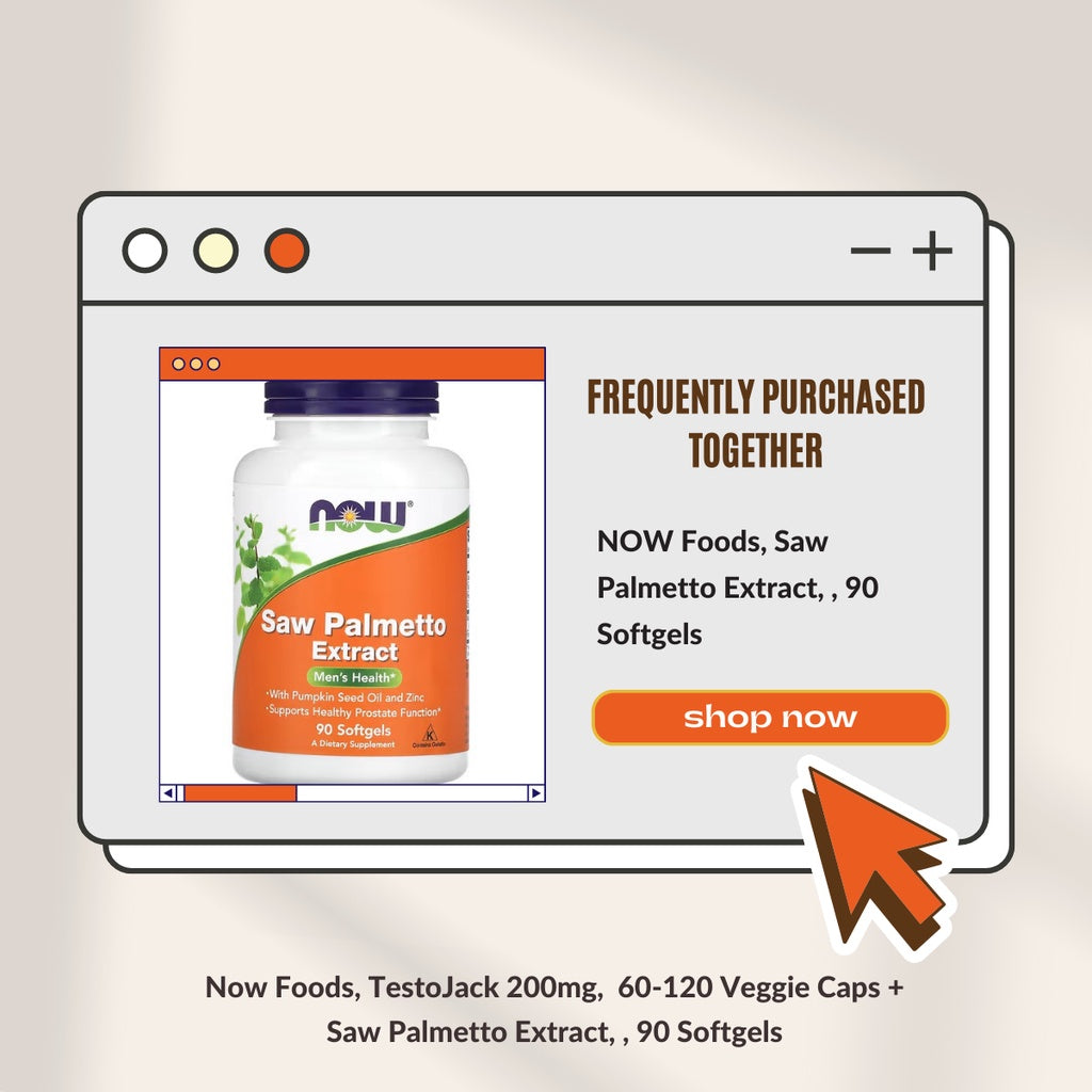 Now Foods, TestoJack 200mg, 60-120 Veggie Caps - Ultimate Sup Singapore