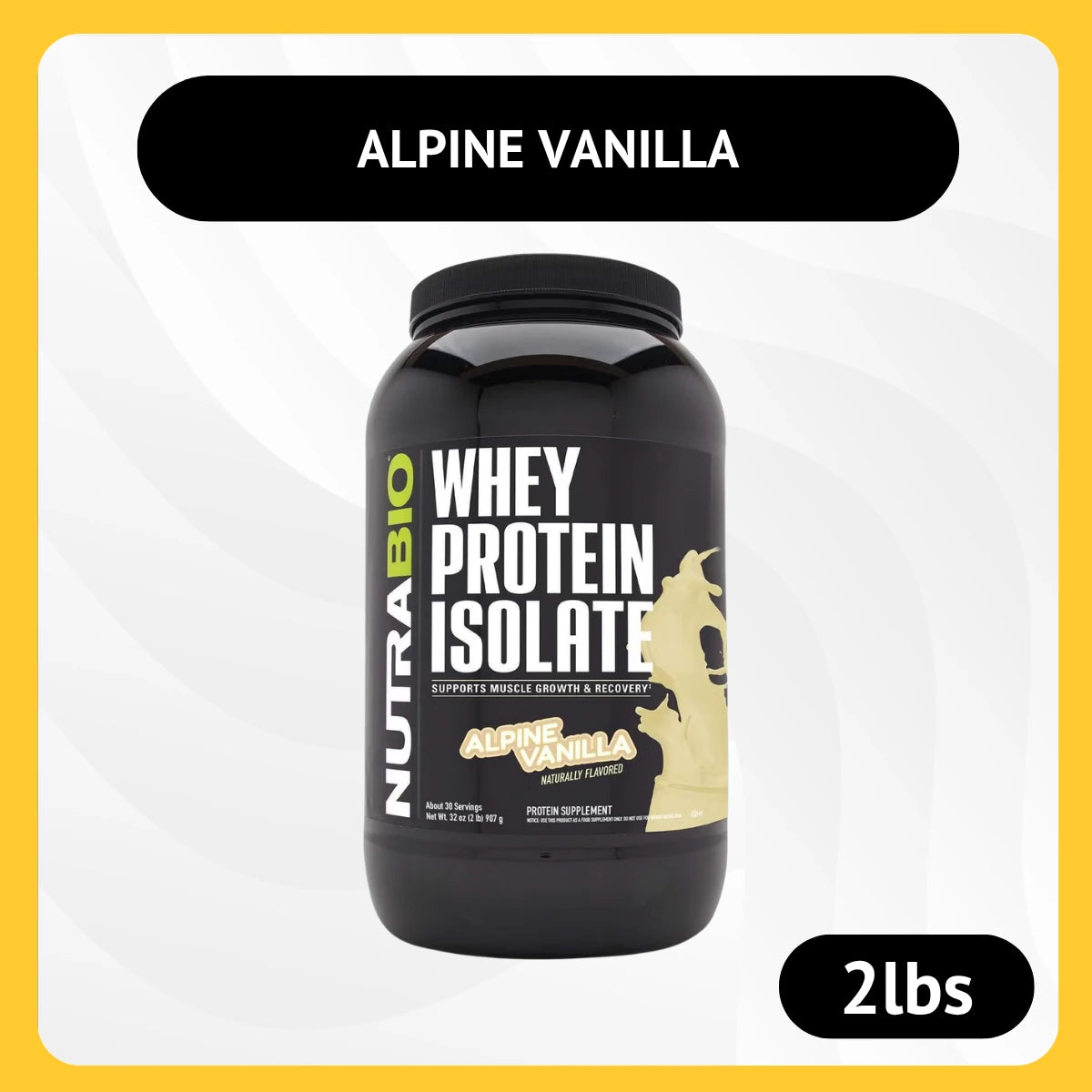 NUTRABIO Whey Protein Isolate