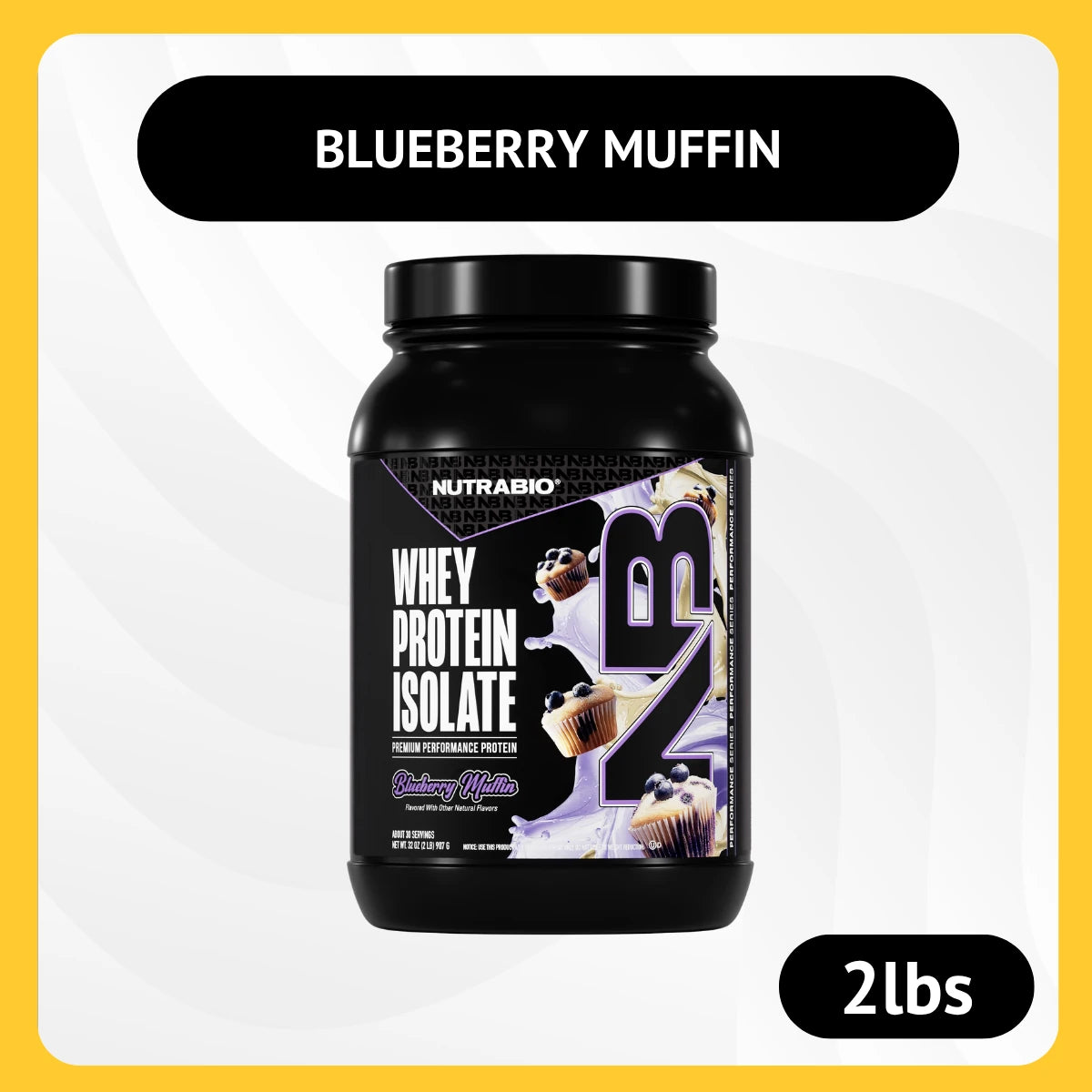 NUTRABIO Whey Protein Isolate
