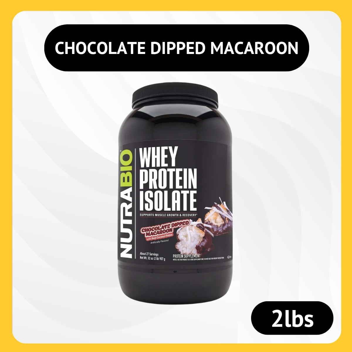 NUTRABIO Whey Protein Isolate