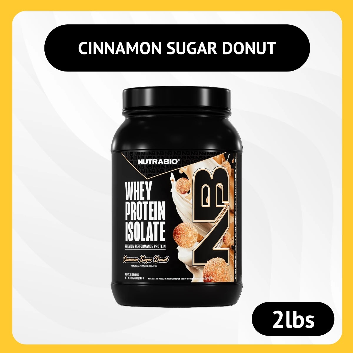 NUTRABIO Whey Protein Isolate