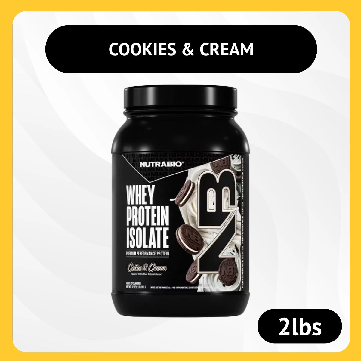 NUTRABIO Whey Protein Isolate