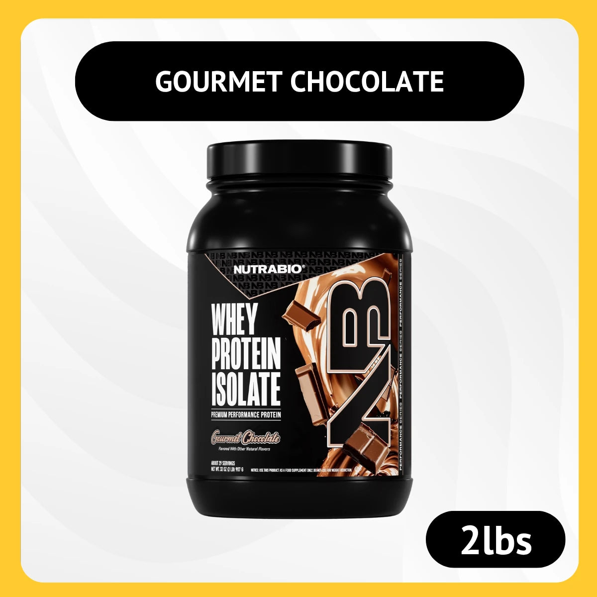 NUTRABIO Whey Protein Isolate