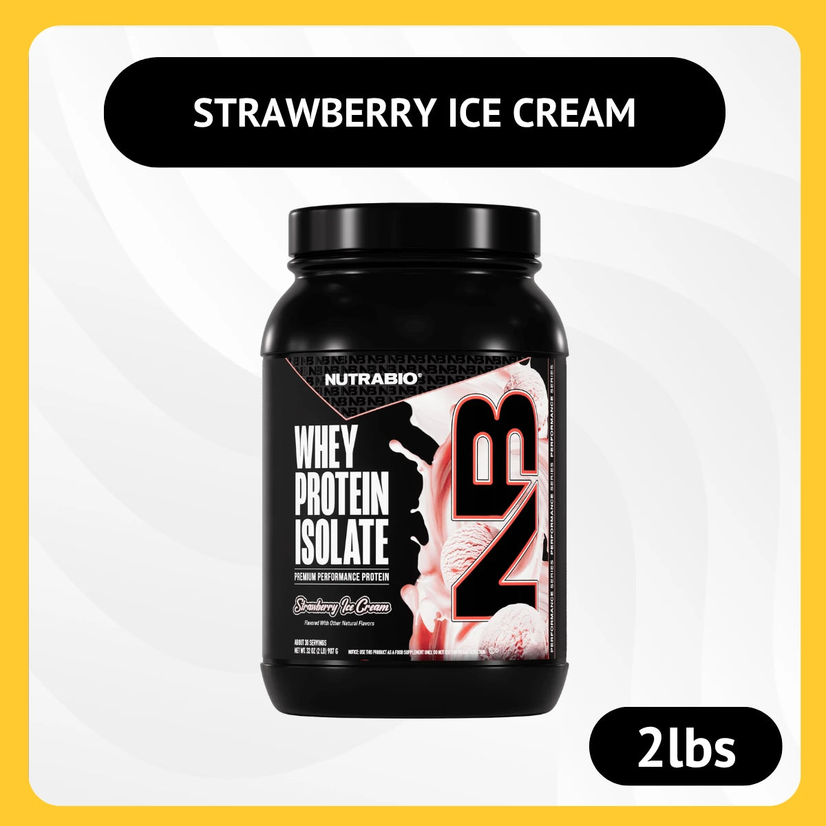 NUTRABIO Whey Protein Isolate