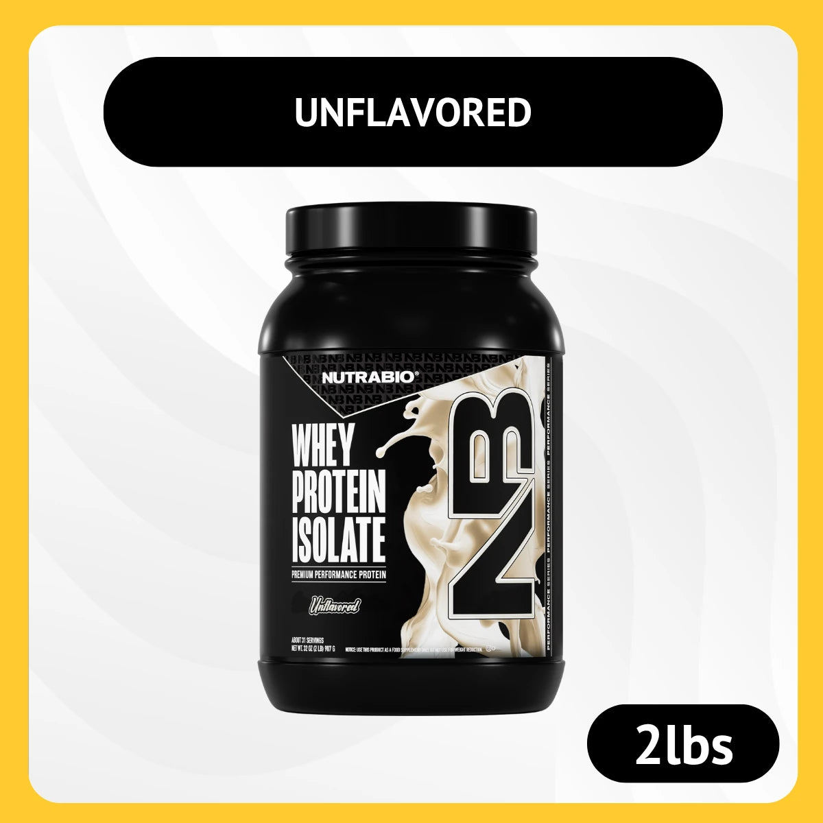 NUTRABIO Whey Protein Isolate