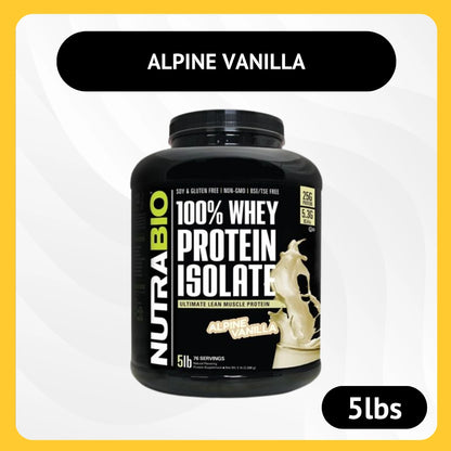 NUTRABIO Whey Protein Isolate