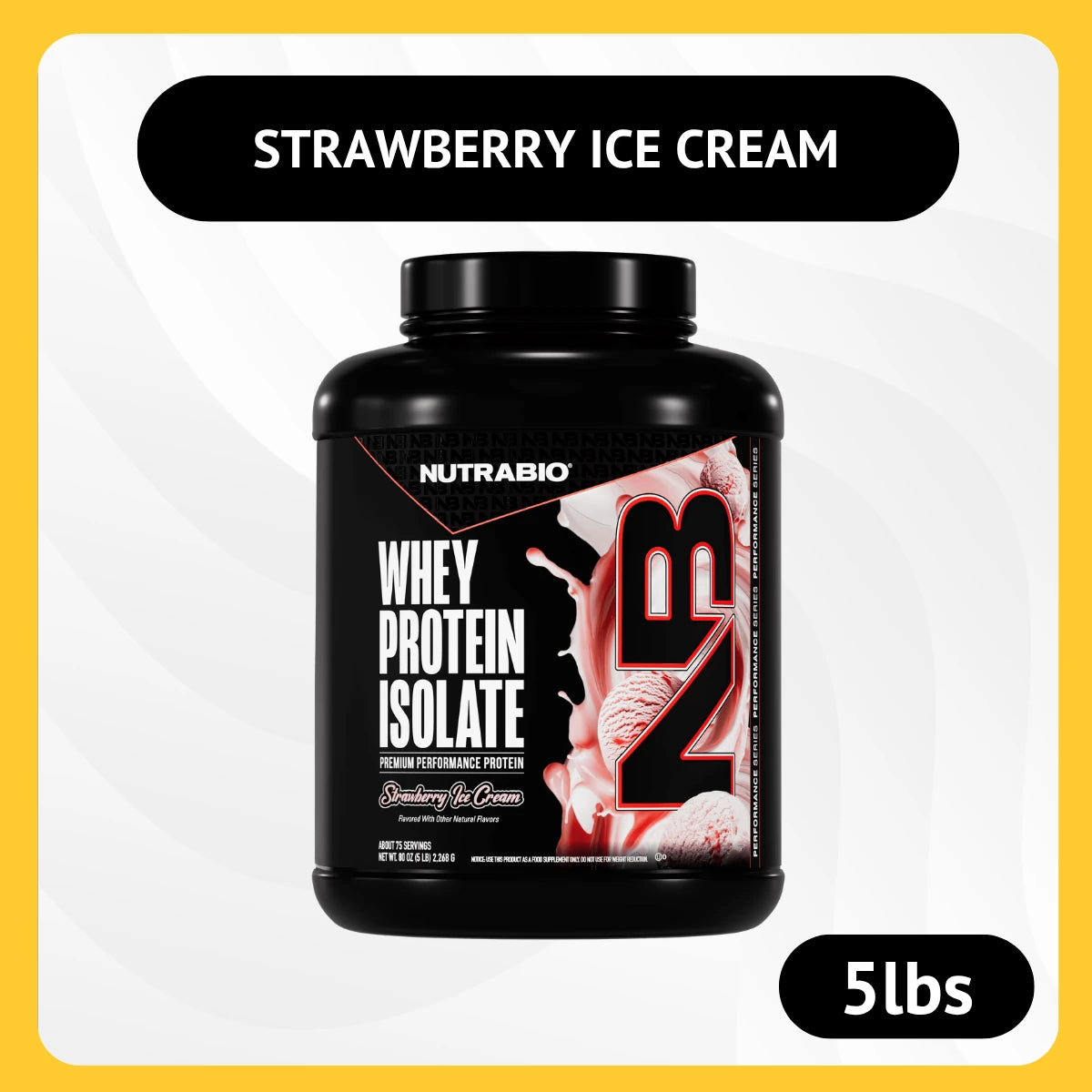 NUTRABIO Whey Protein Isolate