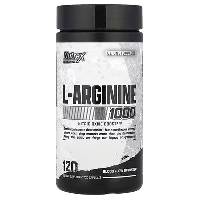 Nutrex, L Arginine 1000, Amino Acid, 120 Capsules - Ultimate Sup Singapore