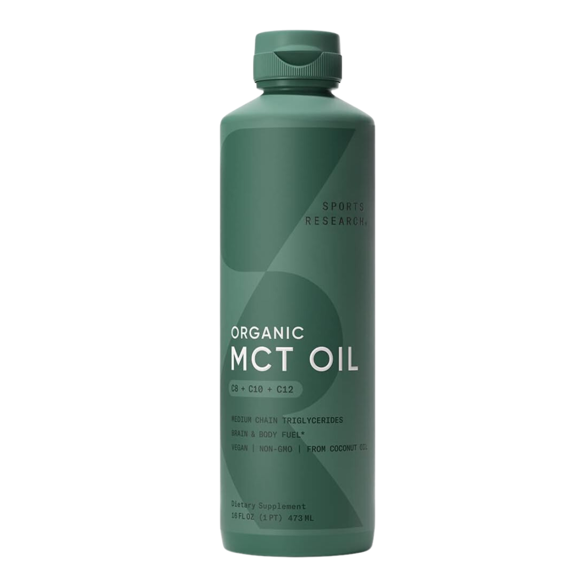 Sports Research MCT Oil Liquid | 100% Non-GMO Coconuts | 473ml - Ultimate Sup Singapore