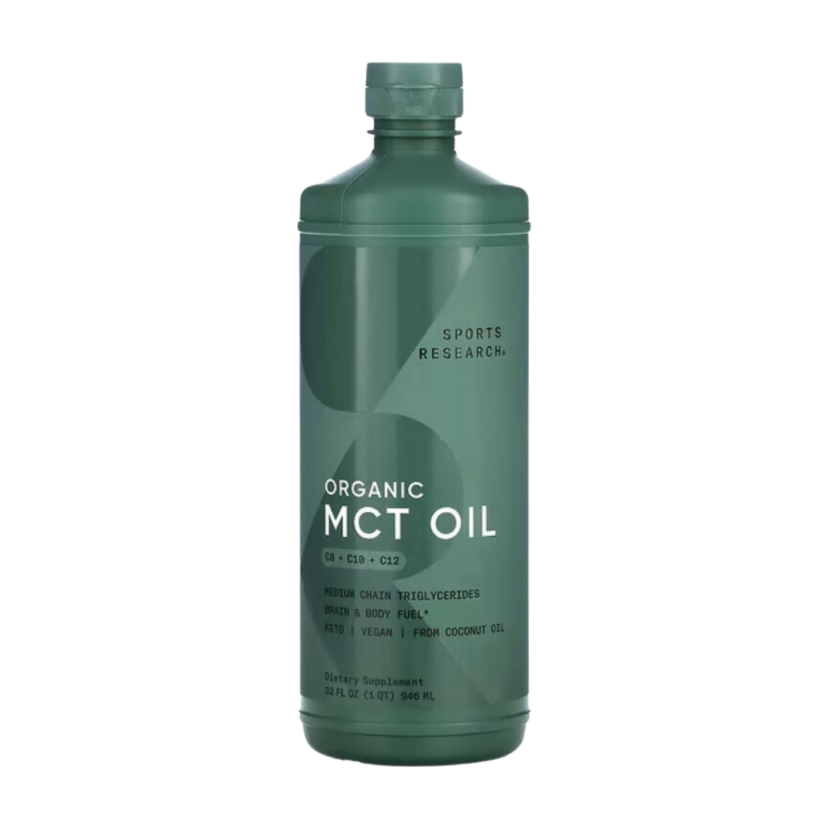 Sports Research MCT Oil Liquid | 100% Non-GMO Coconuts | 473ml - Ultimate Sup Singapore