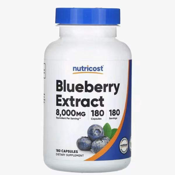 Nutricost, Blueberry Extract, 160 mg, 180 Capsules - Ultimate Sup Singapore