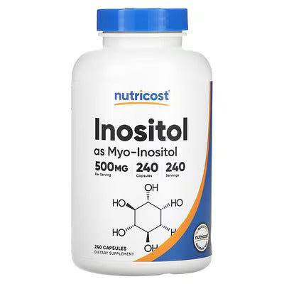 Nutricost, Inositol, 500 mg, 240 Capsules - Ultimate Sup Singapore