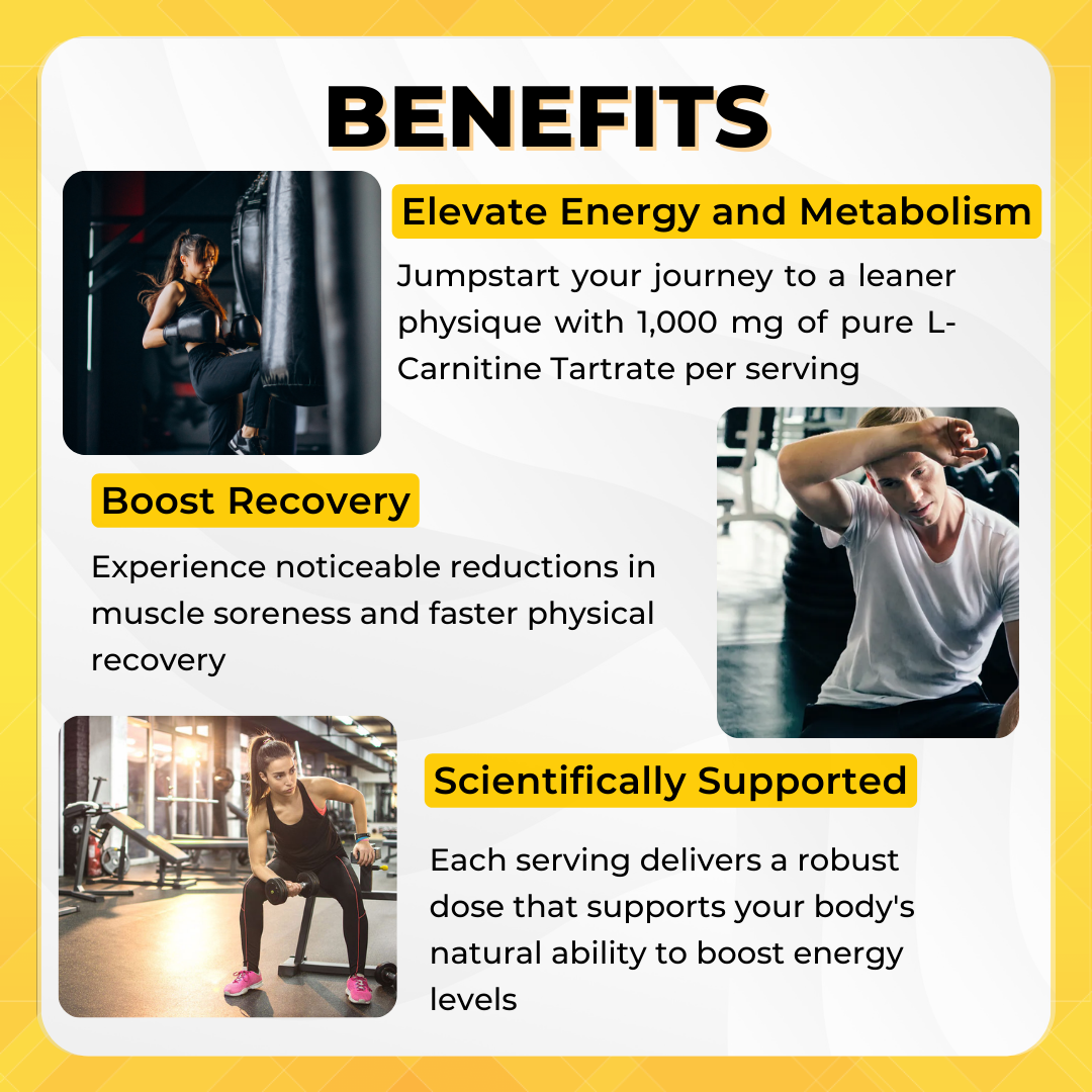 Nutricost, L-Carnitine Tartrate, 120 -240 Caps - Ultimate Sup Singapore