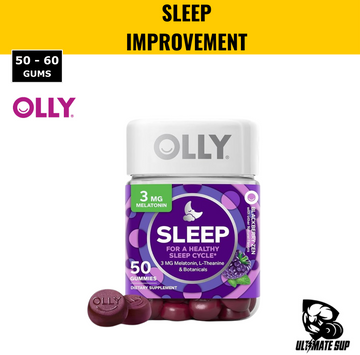 OLLY, Sleep Gummy, 50 - 60 Gummies - Ultimate Sup Singapore