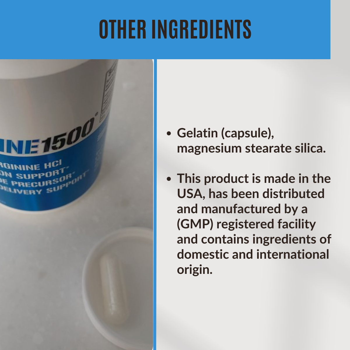 EVLution Nutrition, L-Arginine 1500, 100 Caps - Ultimate Sup Singapore