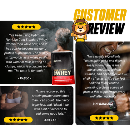 Optimum Nutrition, Gold Standard, 100% Whey Protein Powder, 10lbs - Ultimate Sup Singapore