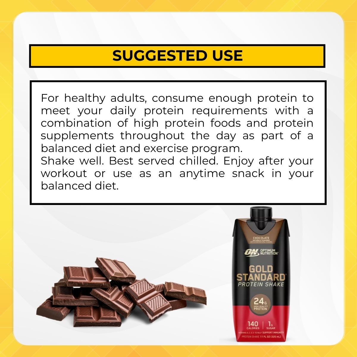 Optimum Nutrition, Gold Standard Protein Shake, 4-12 cans - Ultimate Sup Singapore